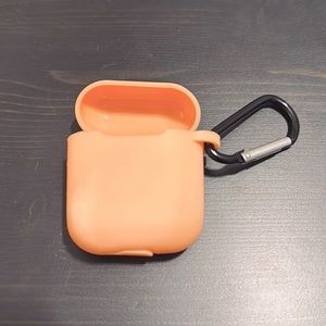 Pale Orange/Peach AirPod Case Cover